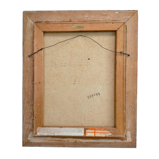 Mid-Century European Impasto Still Life on Canvas by Dutch Artist William Stam For Sale - Image 11 of 16