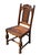 Wood Early 20th Century Jacobean Revival Carved Oak Dining Chairs – Set of 6 For Sale - Image 7 of 11