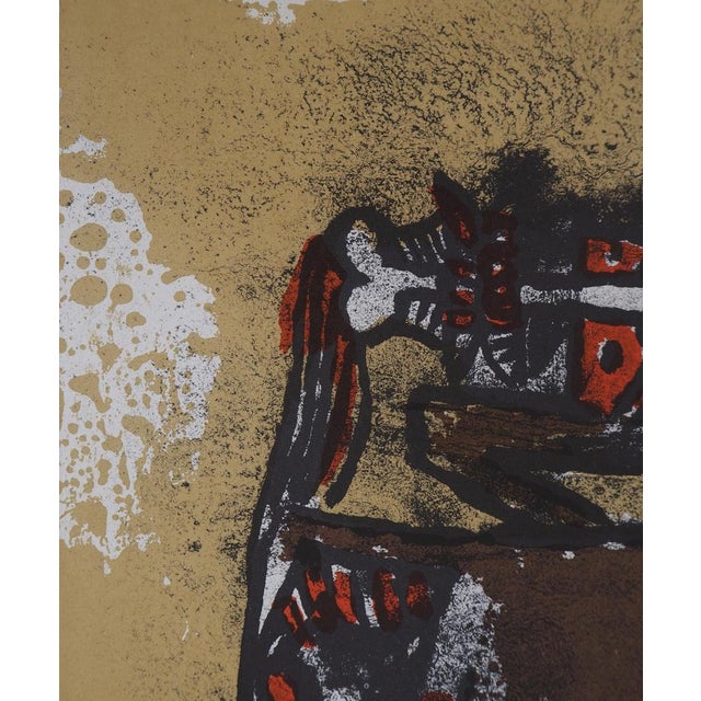 Wifredo Lam, Double Character, 1979, Original Lithograph For Sale - Image 4 of 6
