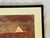 Red C1979 Original Steven Sorman (American 1948-Present) Mixed Media Framed Collage 'Untitled Red' For Sale - Image 8 of 18