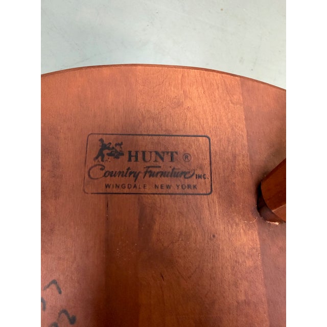 Set of Nine Hunt Country Continuous Bow Dining Chairs 2 Armchairs & 7 Side Chairs For Sale - Image 10 of 18