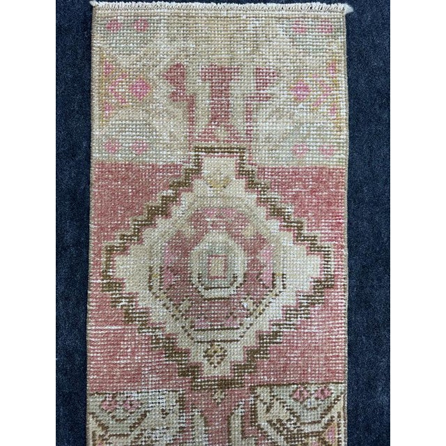 Turkish Yastik Rug 1'4" x 2'10" For Sale - Image 4 of 5