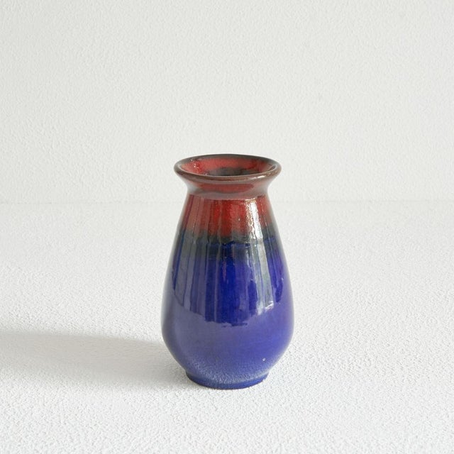 Mid-Century Studio Pottery Vase by Jasba Keramik, Germany, 1960s. Wonderful and colorful West Germany Studio Pottery vase...