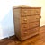 Brown Vintage Wicker Chest of Drawers with Gallery Top For Sale - Image 8 of 11