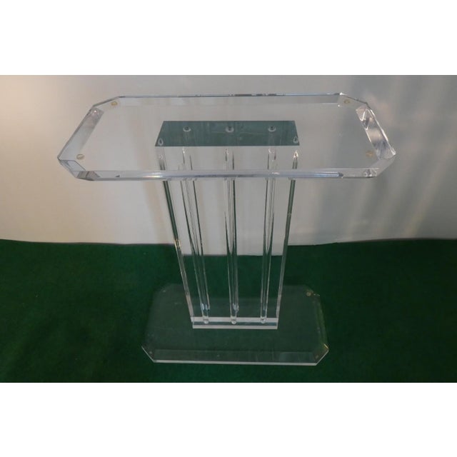 Sculptural Base for Acrylic Glass Table, Italy, 2000 For Sale - Image 12 of 12