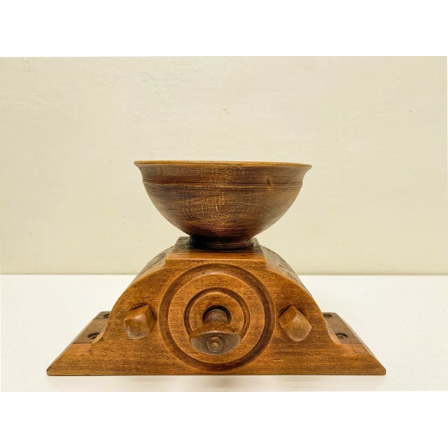 Antique French Wooden Coffee Grinder, 1873 For Sale - Image 13 of 13