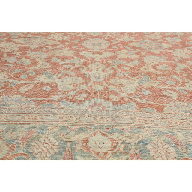 Early 20th Century Antique Persian Mahal Rug, 10'02 X 13'05 For Sale - Image 5 of 10