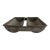 Vintage Commercial Double Loaf Ribbed Bread Pan For Sale