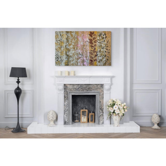 Abstract October Garden, Diptych by Hunter Hogan For Sale - Image 3 of 5