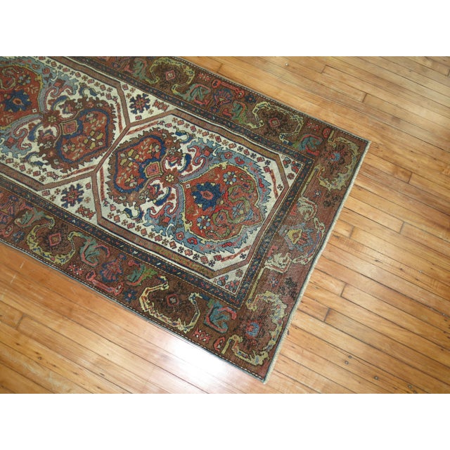 Textile Zabihi Collection Persian Malayer Hamadan Rug For Sale - Image 7 of 7