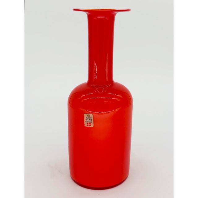 Otto Brauer Kastrup-Holmegaard Gulvvase Vases, Set of 4, Danish Modern 1962 For Sale - Image 13 of 18