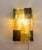 Pair of Patchwork Wall Lights, Jean Simon Labret, 1970s This piece is attributed to the mentioned designer/maker. It has...