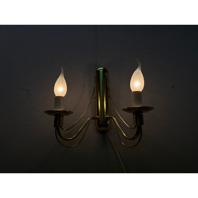 Double Wall Lamp attributed to E. R. Nele for Temde, 1960s For Sale - Image 13 of 18