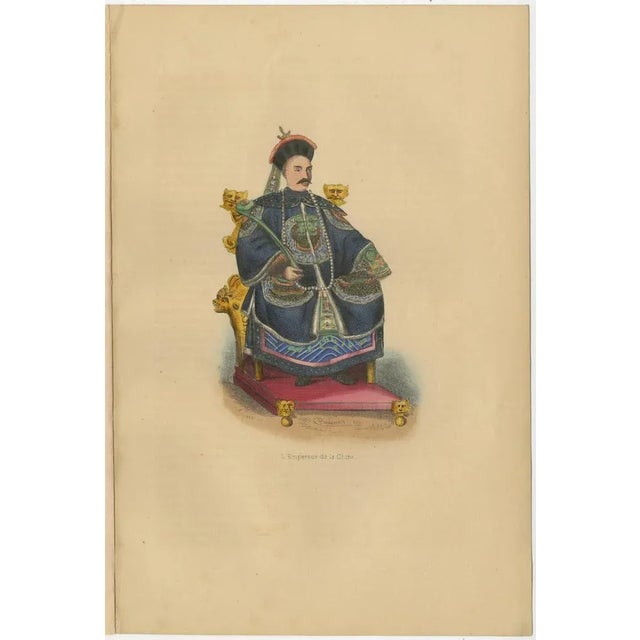 Wahlen, Chinese Cultural Figures: Dress and Traditions, 1844, Print For Sale - Image 4 of 8