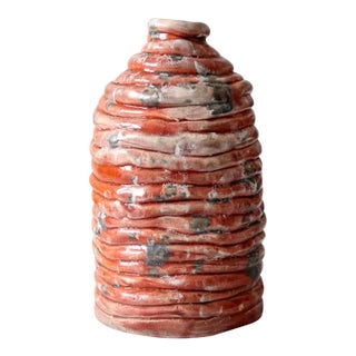Vintage Free Form Art Vase For Sale