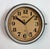 Metal Vintage Beige Ships Wall Clock from Seiko, 1970s For Sale - Image 7 of 18