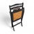 Black Victorian Upholstered Folding Chair For Sale - Image 8 of 13
