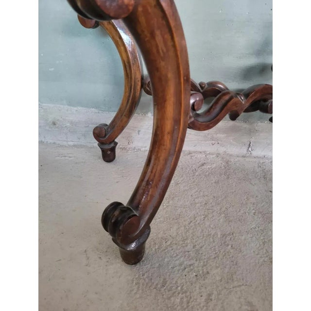 Wood Louis Philippe Console Table For Sale - Image 7 of 11