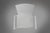 White Vintage White Design Chair with Armrests, Belgium, 2000s For Sale - Image 8 of 11