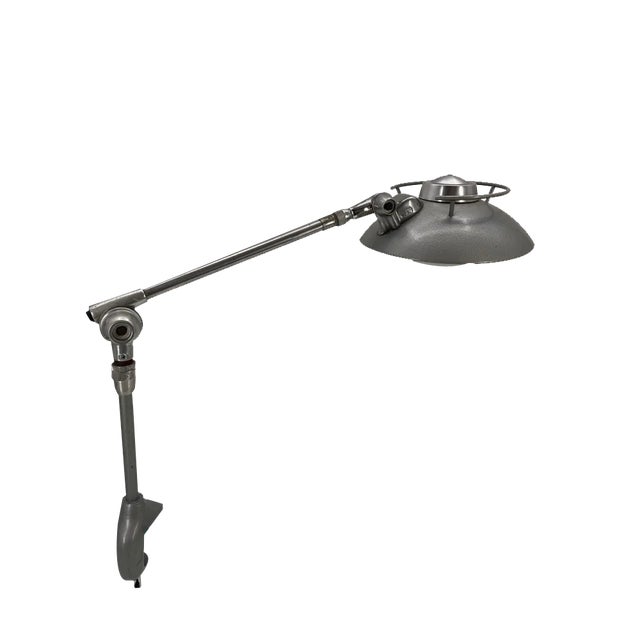 French Clamping Desk Lamp by Ferdinand Solère, 1950s For Sale
