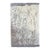 Nepalese Modern Wool, Hemp & Silk 4x6 Grey, Taupe & Ivory Handmade Area Rug #1143788 For Sale