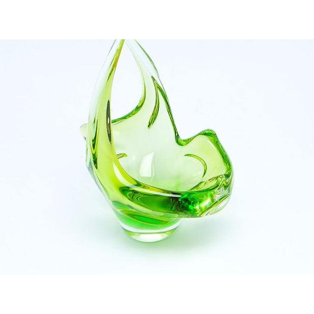 1960s Platter by Miloslav Klinger for Zelezny Brod Glassworks, Czechoslovakia, 1960s For Sale - Image 5 of 13