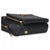 Animal Skin Black Grained Calfskin Caro Double Pouch For Sale - Image 7 of 9