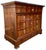 Louis Philippe Commode in Walnut and Burr Walnut with Black Marble Top, 1890s For Sale - Image 4 of 13