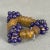 Vintage 1950s Glass Atomic Starburst Beaded Napkin Rings - Mixed Lot of 5 For Sale - Image 10 of 13