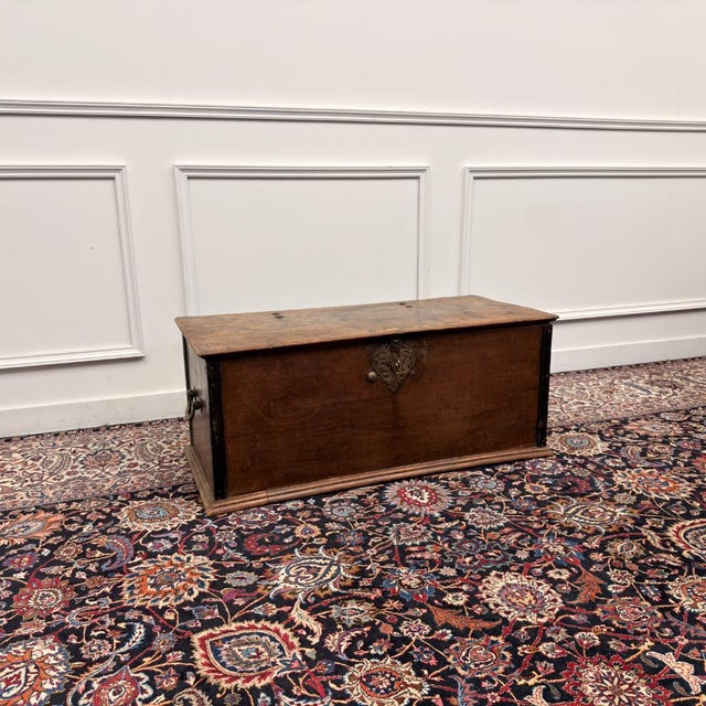 Antique Colonial Blanket Chest For Sale - Image 11 of 11