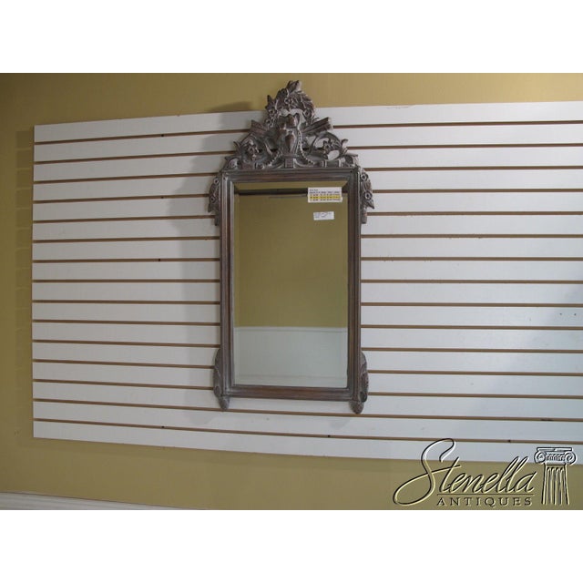 Friedman Bros. Model- # FB6343MB Name- White Washed Carved Frame Decorative Mirror Finish- White Washed Beveled- Yes...