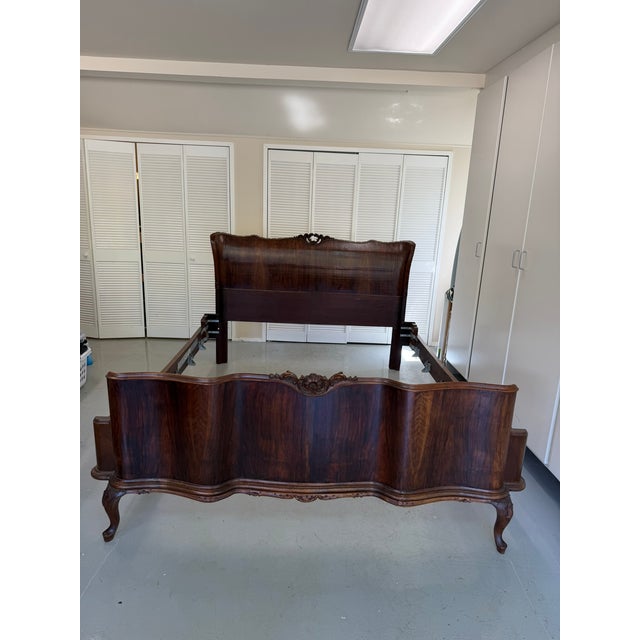 1910s Early 20th-Century Italian Antique Bed Frame For Sale - Image 5 of 9