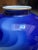 Chinese Pair of Cobalt Blue Jingdezhen Porcelain Vases With Matching Bowl – Mid-20th Century Chinese Export For Sale - Image 3 of 5
