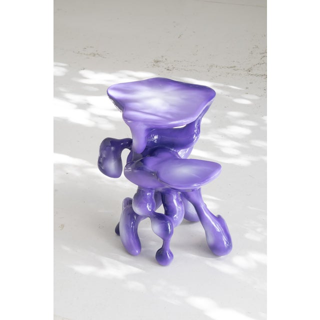 Came Uninvited is a sculptural table inspired by living structures and crafted entirely by hand. It evokes a living...