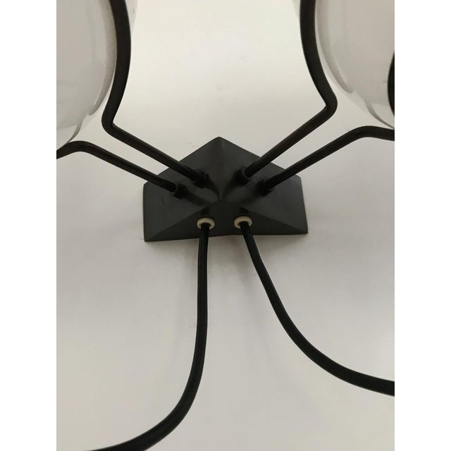 Italian Metal and Glass Wall Lamp from Candle, 1960s For Sale - Image 14 of 15