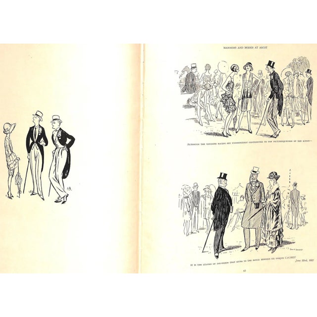 Drawings from "Punch" by Lewis Baumer 87 pp. 1928 12.5" x 10" Methuen & Co. Ltd w/ Three plates in colour Mitchell's Book...