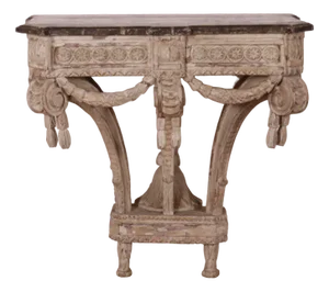 Antique French Console Table, 1700s