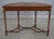 Adams Satinwood Paint Decorated Demilune Console Table For Sale - Image 12 of 12