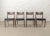 Danish Teak Dining Chairs with Black Leatherette Seats, 1960s, Set of 4 For Sale - Image 13 of 13