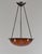 French Art Deco Pendant Light by Le Verre Francais Schneider - 1925 Cameo Chandelier France For Sale - Image 6 of 15