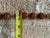 Rustic European Vintage Large 50 Inch French Roseary Carved Corozo Beads Wooden Cross For Sale - Image 3 of 9