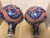 Early 20th Century A Pair of Chinese Ceramic Vase Ming Dynasty Xuande Marked Blue Ground Famille Verte Porcelain Tianqiu Vase Hand Painted Dragon Pattern For Sale - Image 5 of 16