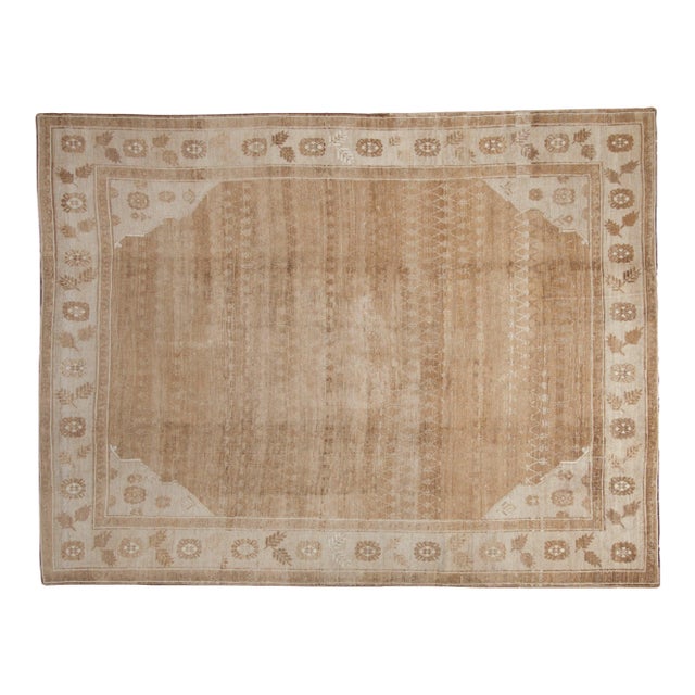 Vintage Distressed Kars Carpet - 8'3" x 10'8" For Sale