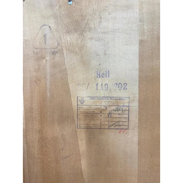 Sideboard with Drawers from Hellerau For Sale - Image 9 of 10