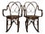 19th Century Bentwood Rocking Chairs in Style of Jacob & Josef - A Pair For Sale