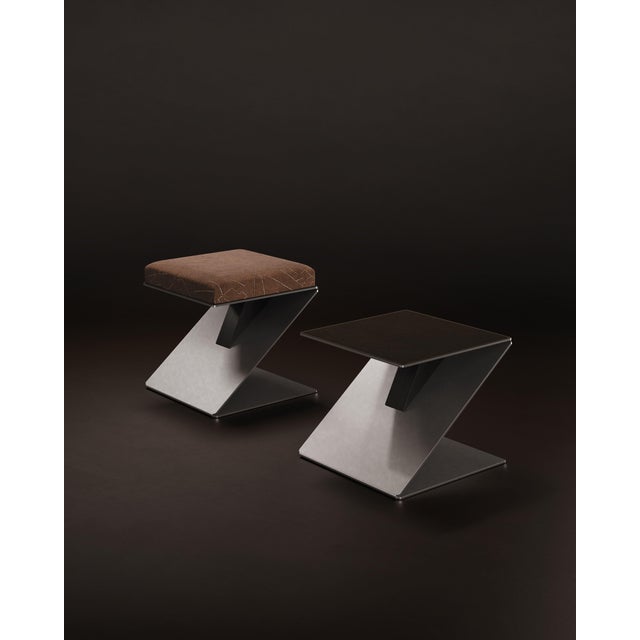 Lombard Stool by Porus Studio For Sale - Image 6 of 8