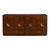 Alternating wood grain supplies the decoration across the broad case. Block parquetry runs across all four doors and...