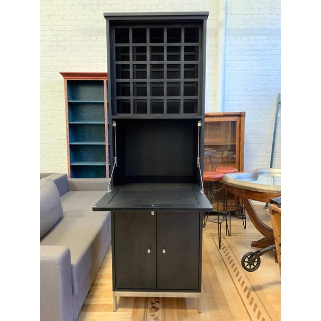 Room Board Linear Collection Custom Bar Cabinet Chairish