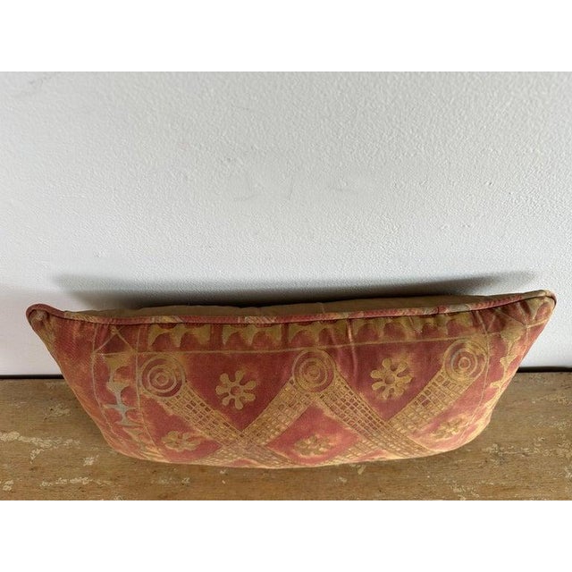 Early 21st Century Fortuny Textile Pillow For Sale - Image 5 of 6