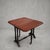 Small Victorian Teak and Mahogany Gateleg Side Table, 1890s For Sale - Image 3 of 10